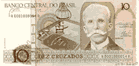 Rui Barbosa na Cdula de Cz$ 10,00 (Dez Cruzados)